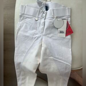 Grand Prix equestrian competition breeches full seat